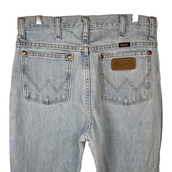Wrangler 30x34 Light Wash Jeans Western Work Outdoor Business - Picture 1 of 6